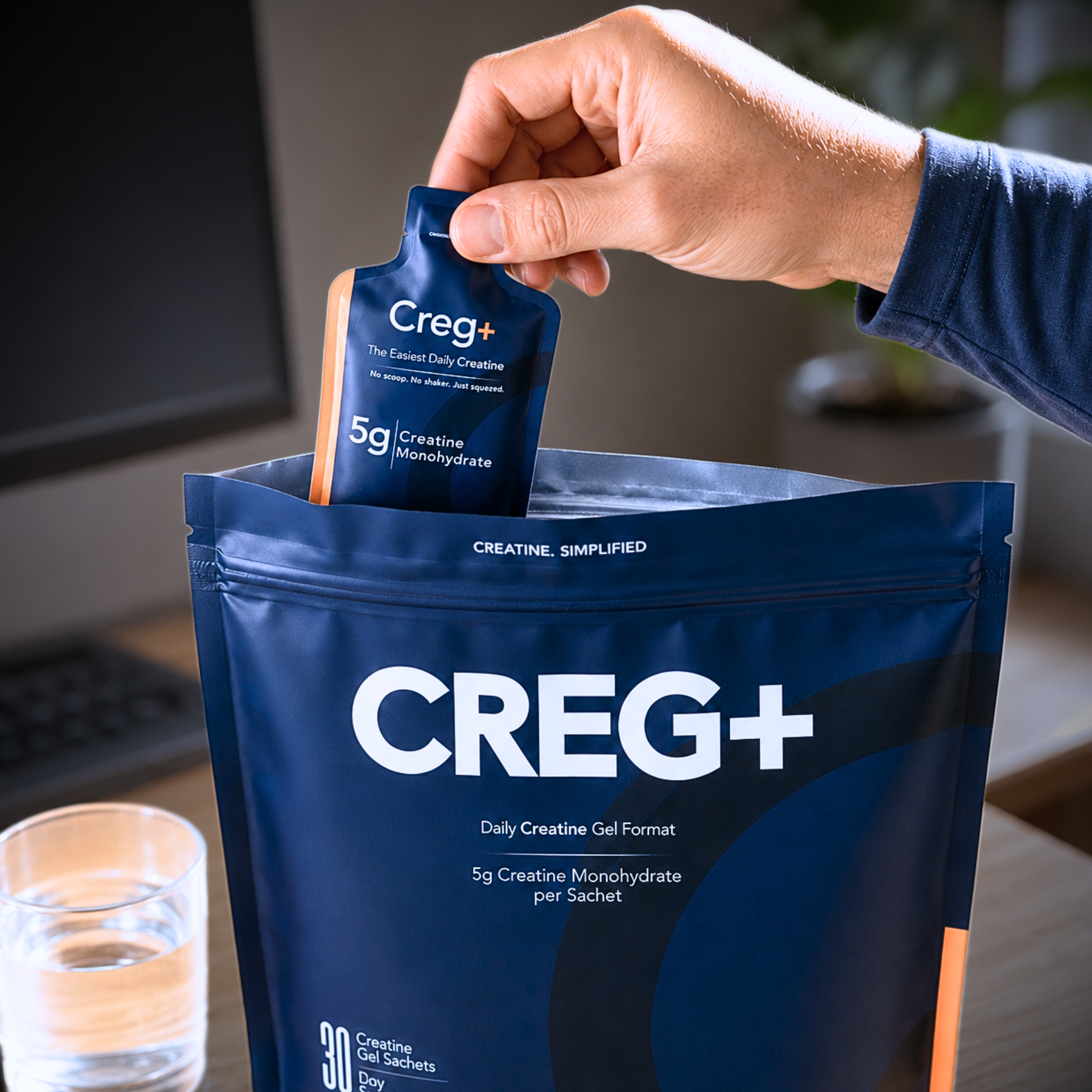 CREG+ creatine lifestyle image